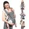 TEMU Baby Carrier With Hip Seat, 6-in-1 Baby Carrier Newborn To Toddler, Head Support And Breathable Mesh, Adjustable Removable Soft Ergonomic Baby Sling Carrier (7-41 Lbs) For Everyday Family Events