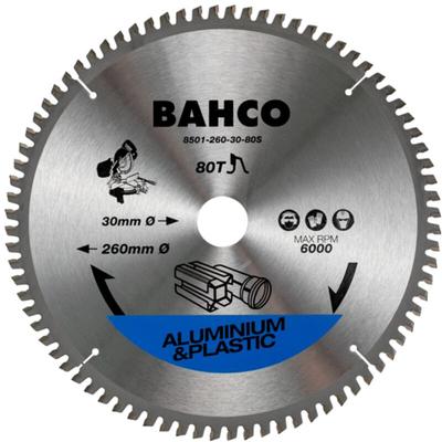 Bahco - Kreissägeblatt, 210 mm, 48 Zähne, Trapezverzahnung für Alu+Kunststoff Image