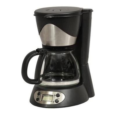 Programmierbare 6-tassen-kaffeemaschine 550 w schwarz / edelstahl - Kitchen Chef - ksmd230t Image