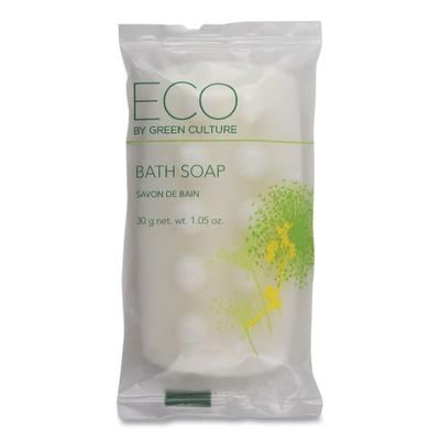 Eco By Green Culture SPEGCBH Bath Massage Bar, Clean Scent, 1.06 oz, 300/Carton - Case of 300