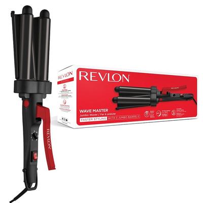 Revlon - Turmalin-Keramik Jumbo Waver Wave Master Glätteisen 1 ct