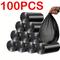 TEMU 100pcs Strong Disposable Trash Bags For Toilet Waste - Leak-proof, Heavy-duty Household Garbage & Pet Waste Bags, , Design