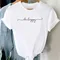 Letters Ins Clothing Women Printed European Sleeve T-shirt Tops Oversized T Shirt Women Clothing