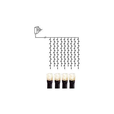 Star Trading - LED-Lichtervorhang Mirco led von schmale Lichter-Kette schwarz für innen und außen, Image