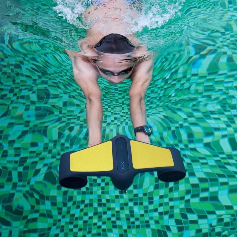 Unterwasser Meer Roller 500W Elektrische Wasser Spielzeug 1,8 m/s Tauchen Roller 60 Minuten Unterwasser Motor für Kinder erwachsene Schwimmen Pool Image