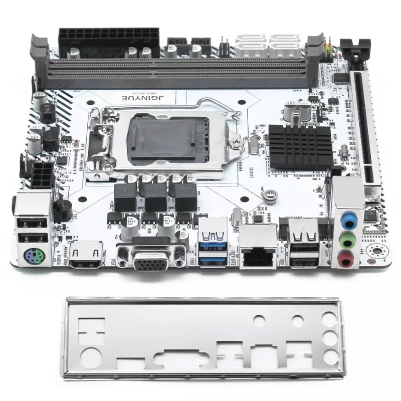 JGINYUE H97 ITX LGA 1150 Motherboard Intel i3 i5 i7 E3 CPU DDR3 1600 MHz 16 GB M.2 NVME SATA USB3.0 VGA HDMI Mini-ITX H97I PLUS Image