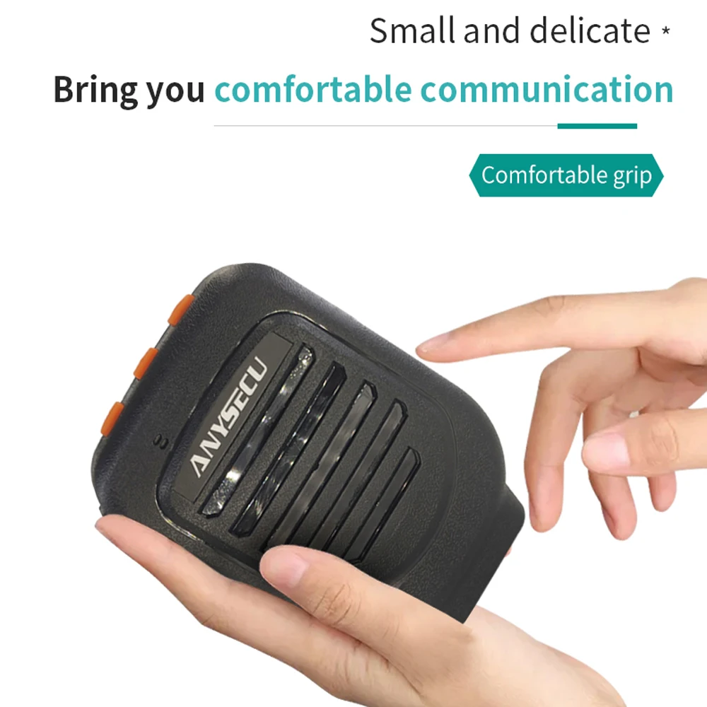 ANYSECU Drahtlose Mikrofon Z112 für Android Ios System Moblie Telefon 3G 4G Netzwerk Radio Arbeit Mit REAL-PTT ZELLO Image