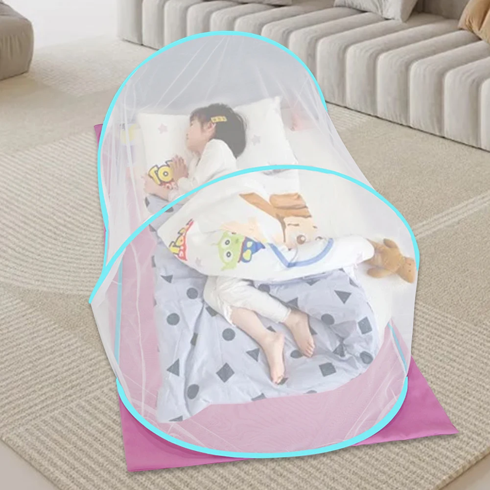 Klapp bett Zelt tragbares Moskito netz Outdoor Wandern Travelling Zelt ultraleichtes Reise netz Zelt Sommer Camping Zubehör Image