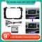 Mittelkonsolenrahmen für Honda HRV Vezel XRV 2013 2014 2015 2016–2018 Panel Dash Player Kabel Canbus Adapter Dash Fascia Kit