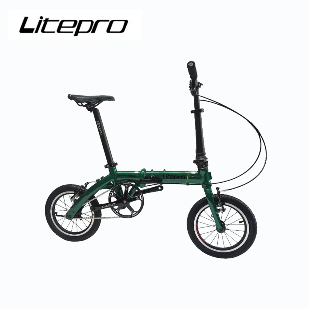 Litepro 14 16 Zoll Single Speed Faltrad Aluminium Legierung Mini Äußere 3 Geschwindigkeit Fahrrad Fahrzeug Image