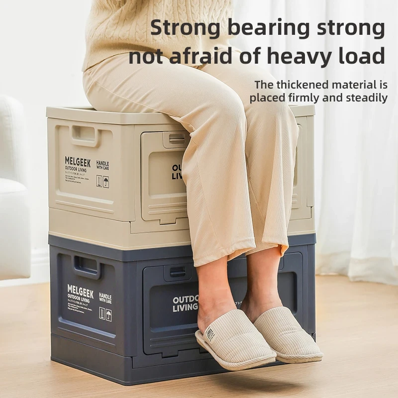 Extra große faltbare Aufbewahrung sbox Kleidung Aufbewahrung sbox Haushalt Kunststoff Spielzeug Kofferraum abnehmbare Holz abdeckung Desktop faltbar