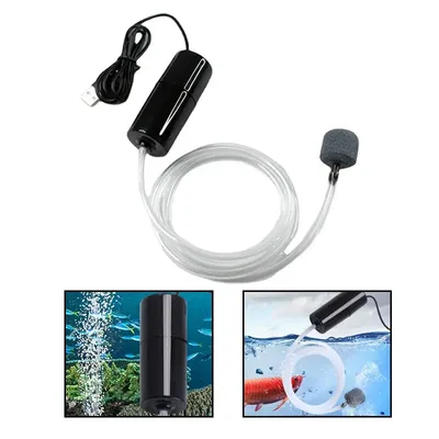 Silent Oxygen ator kleine Sauerstoff pumpe tragbare Mini-USB-Lade fisch becken Sauerstoff pumpe Image