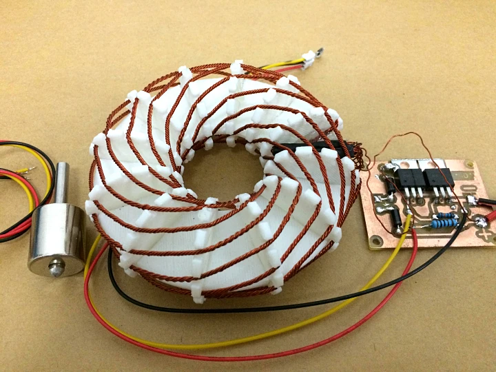 Rodin Spule Brot Spule Rotierenden Magnetfeld Spule Skelett Freie Energie Rodin Spule Skelett