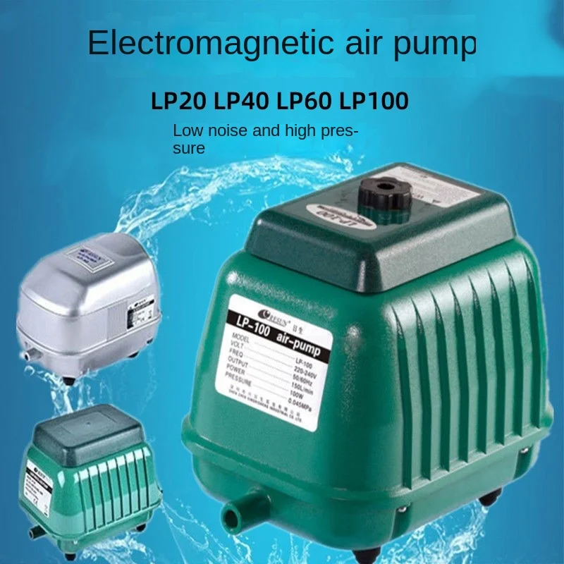 RESUN LP-20 LP-40 LP60 LP100 luftpumpe luftpumpe belüftung pumpe geräuscharm high power große aquarium aquarium oxygenator Image