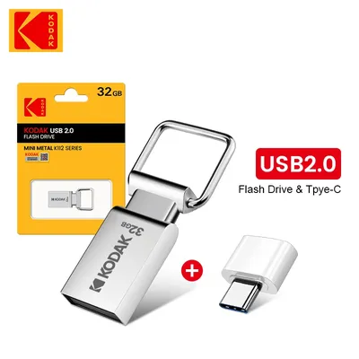 Kodak USB 2,0 Flash-Laufwerk Super Mini-Stick 32GB 64GB wasserdicht staub dicht USB-Memory-Stick für PC MacBook Auto K112 Image