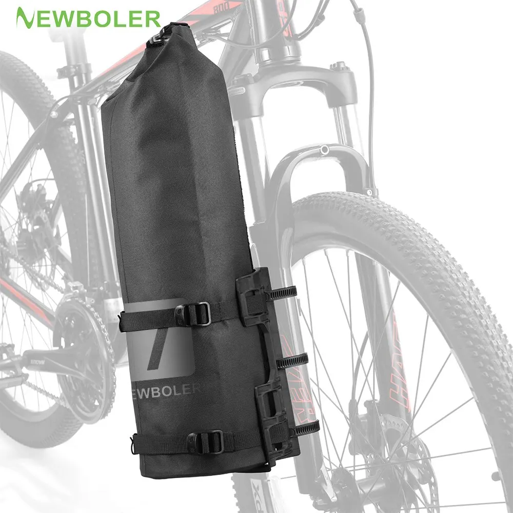 Newboler tragbare wasserdichte Fahrrad gabel tasche 7l tragbare Fahrrad tasche Elektro roller tasche Fahrrad front tasche Fahrrad gabel tasche Image