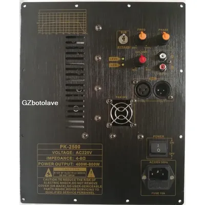 400w-500w-800w Hochleistungs-Subwoofer-Board-Bypass-Verstärker mit Hoch leistungs transformator Image