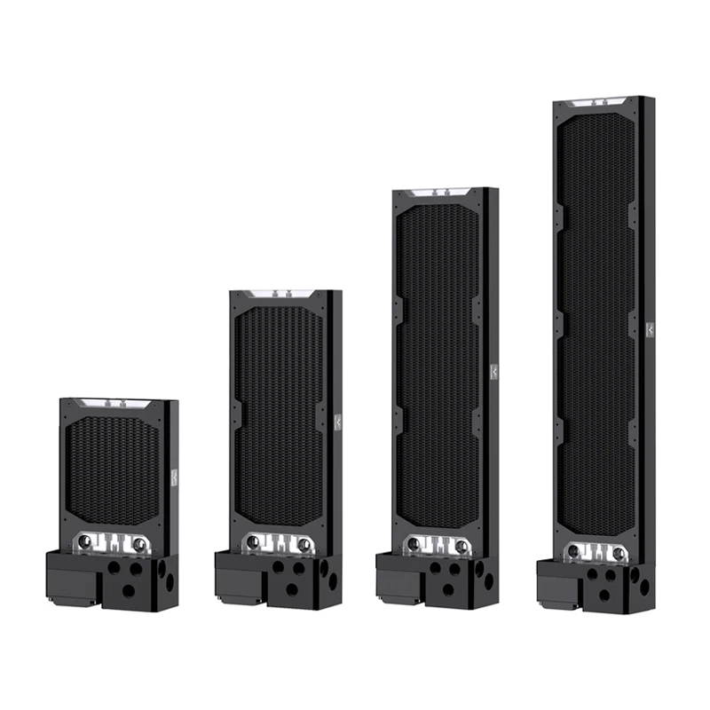 Granzon Integrierte AIO Pumpe Kühler Combo 30mm Dicke Kupfer Computer Wasser Kühlmittel Kühlkörper GZMN 120/240/360/480mm Image