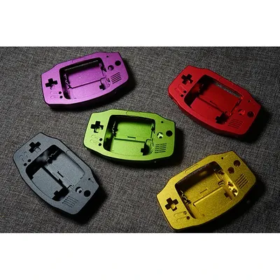 Aluminium legierung Metall Highlight Fall für Gameboy Advance Game Gba Konsole Shell Image