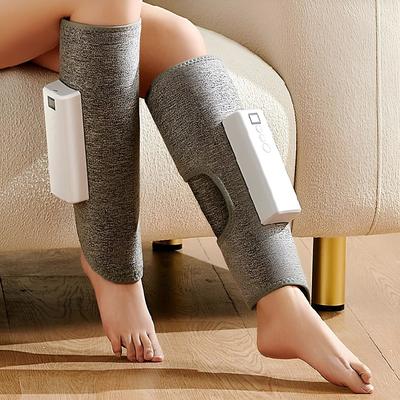 Leg Massager with Heat Electric Heated Leg Massager Rechargeable Calf Air Compression Massager