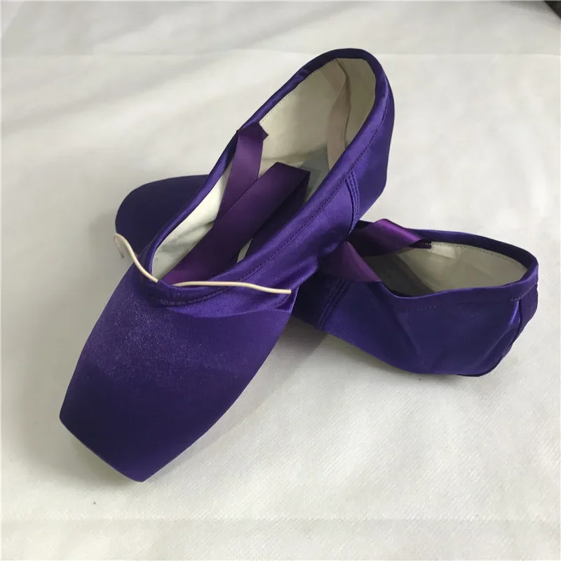 Ballett Pointe Tanz schuhe Kinder und Erwachsene Damen 6 Farben profession elle rot lila blau schwarz für Frauen