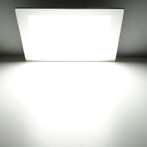 25 Watt quadratische LED-Deckenleuchte, Einbauleuchte für Küche und Badezimmer, AC85–265 V, LED-Downlight, warmweiß/kaltweiß, kostenloser Versand