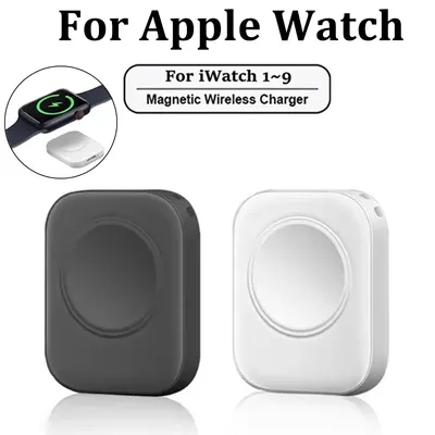 Magnetisches kabelloses Schnell ladegerät für Apple Watch Serie 9 8 7 6 5 se USB Typ C Ladegerät für iwatch Serie 6 5 3 2 Ladestation