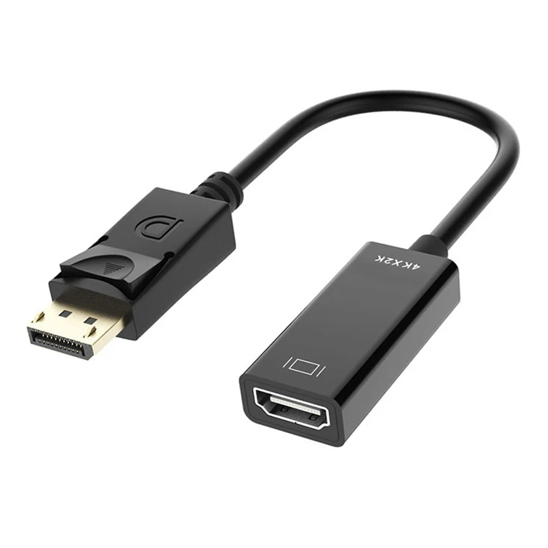 4K DisplayPort zu HDMI-kompatibel Adapter Männlich DP zu Weiblich HDMI-Kompatibel Kabel Konverter Video Audio für HDTV PC Projektor Image