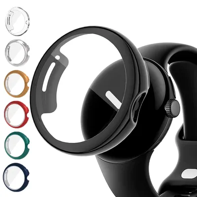 Displays chutz hülle für Google Pixel Uhren armband Smartwatch Soft TPU Full Cover Stoßstangen schale für Pixel Uhren zubehör