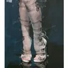 Klare PVC-Schnalle Gürtel Sandale Stiefel Landebahn Stil klobige High Heel Mode sexy Frauen Schuhe
