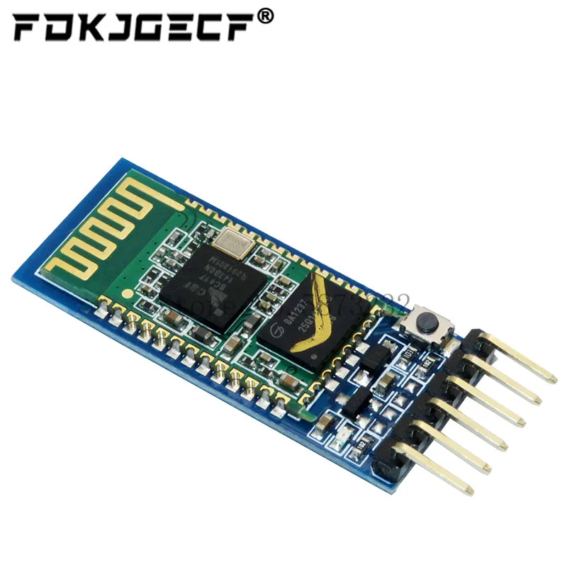 HC-05 HC05 Bluetooth-Transceiver-Modul 2,4 G RF Wireless Industrial Bluetooth-Modul RS232 / TTL zu UART-Konverter 6PIN Image