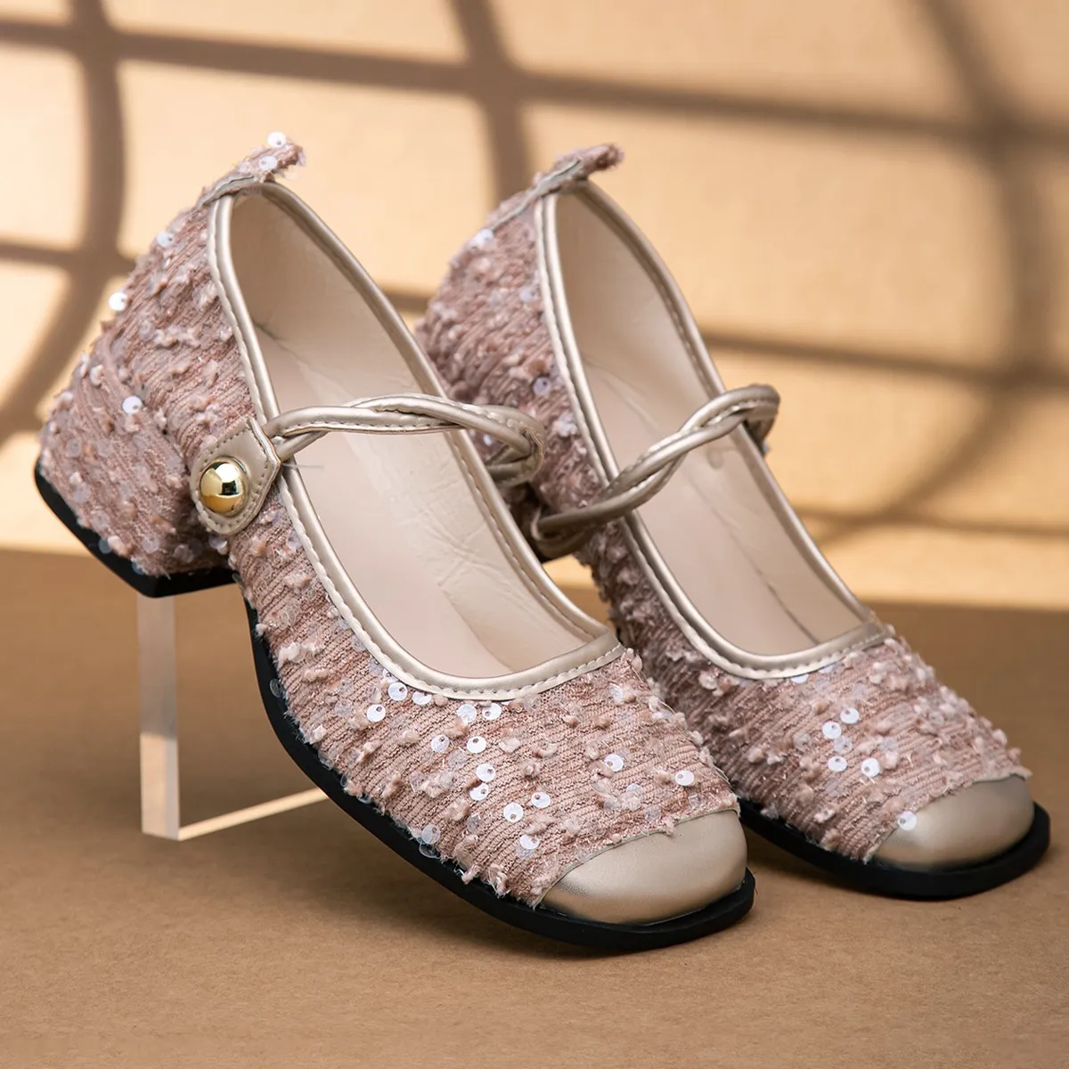 Frauen Mary Janes Schuhe Sommer neue Mode Plattform High Heels Pumps weibliche Party Tanz Hochzeit Schuhe weiblich Größe 40