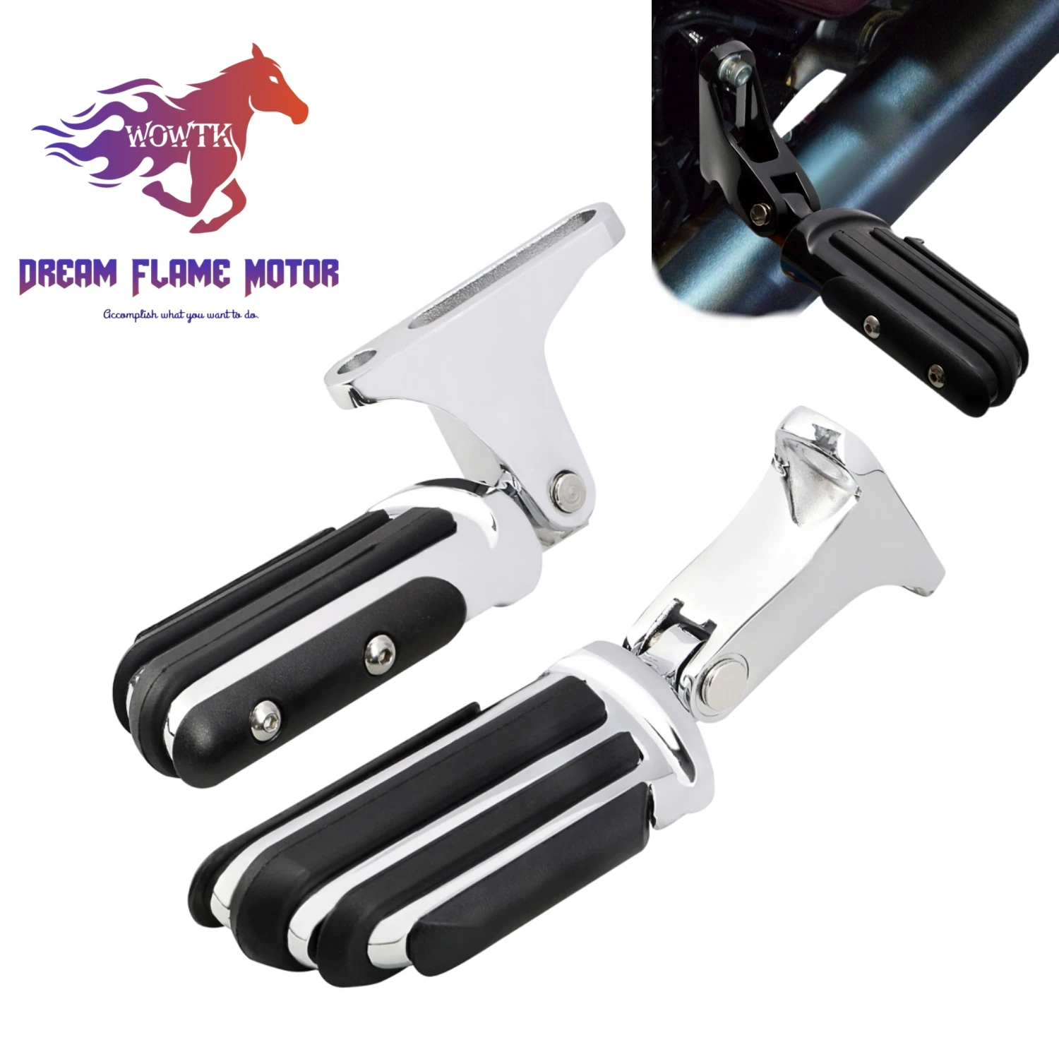 Hinten Passagier Fußrasten Halterung Motorrad Fußstütze Für Harley Davidson Touring CVO Street Glide Electra Glide Road King 93-24