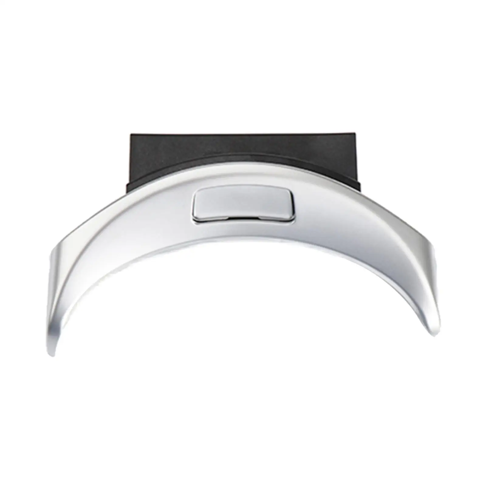 Silberne Mittel armlehne Aufbewahrung sbox Knopf abdeckung passend für c/glc Klasse w205 w253 2015-2017 Image