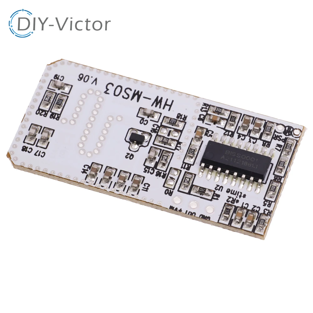 Bewegungs radars ensor hw-ms03 2,4 GHz bis 5,8 GHz Induktion schalter des menschlichen Körpers Mikrowellen radars ensor Mini modul für Arduino Image