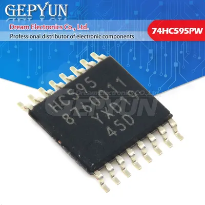 10 stücke 74 hc595pw TSSOP-16 74 hc595 tssop16 hc595pw tssop sn74hc595pwr smd Image