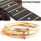 1 Set 6 Stück Kupfer gitarren saiten 1-6 für klassische klassische klassische Stahldraht-Akustik-Gitarren teile Zubehör