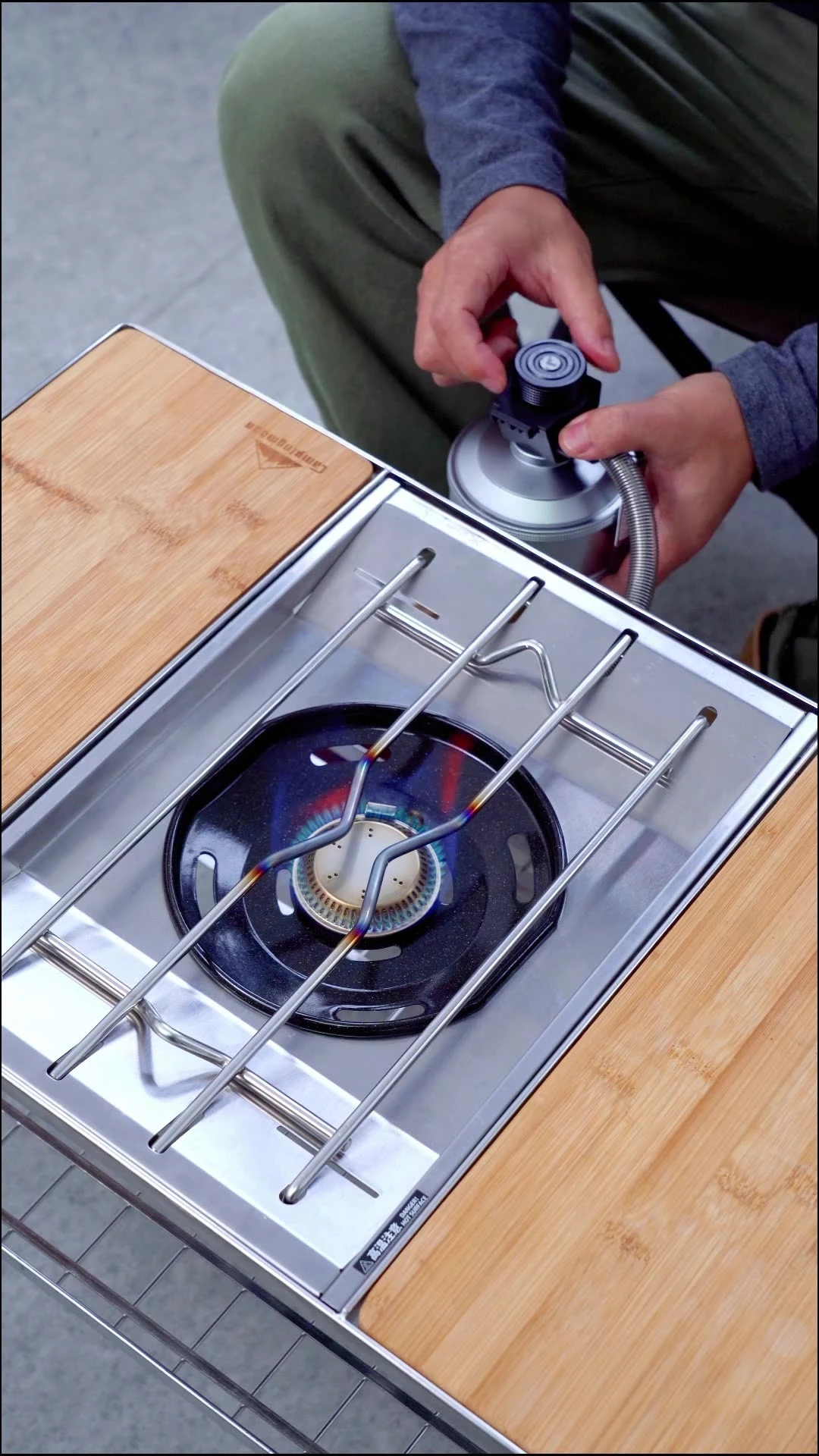 Camping moon MBK-36 aluminium legierung outdoor camping herd modifikation zubehör geeignet für xuefeng 450 schalter knopf Image