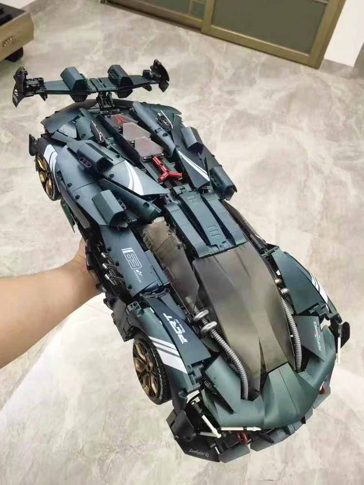 Technische Stadt Super Speed Auto Baustein High-Tech Fernbedienung Racing Fahrzeug Modell Ziegel Spielzeug Für Kinder Geschenk MOC Image