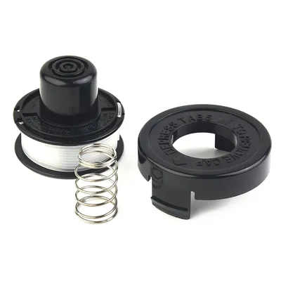 1 stücke Trimmer Ersatz Spule Mit Bump Cap Nylon Für Black Decker A6226 GL250 GL310 GL360 Garten Power Werkzeuge Zubehör