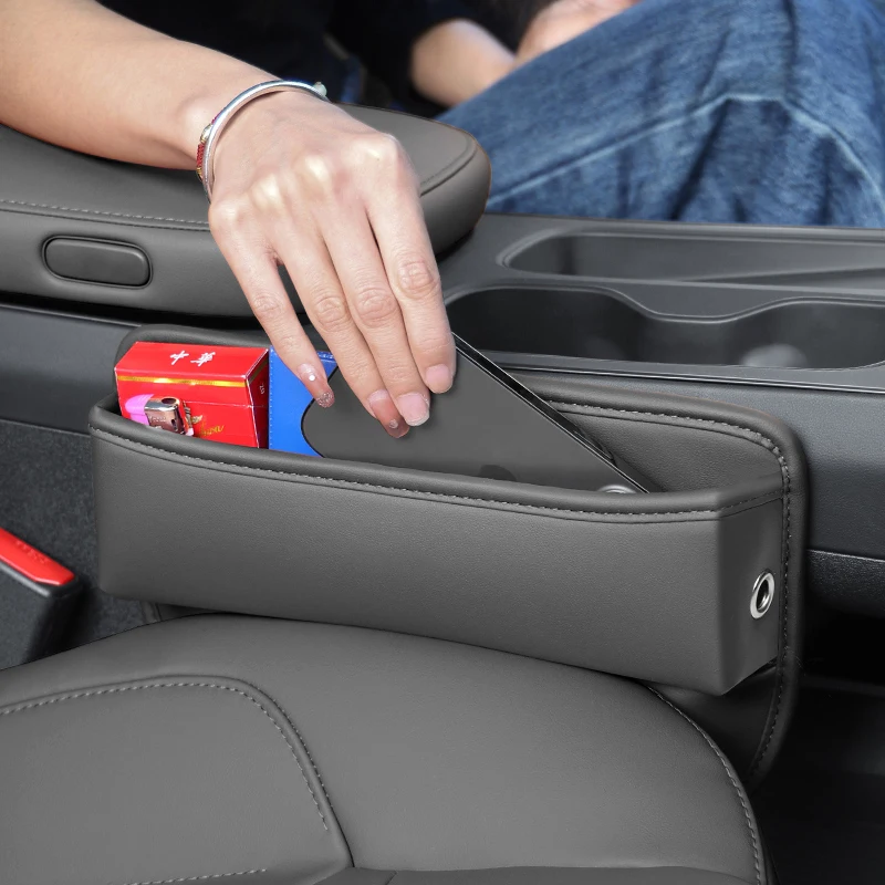 Für Bmw X1 E84 F48 2010 ~ 2024 Auto Sitz Lücke Füllstoff Lagerung Box Brieftasche Gläser Schlüssel Karte Telefon Tasse Kleinigkeiten aufräumen Tablett Zubehör Image