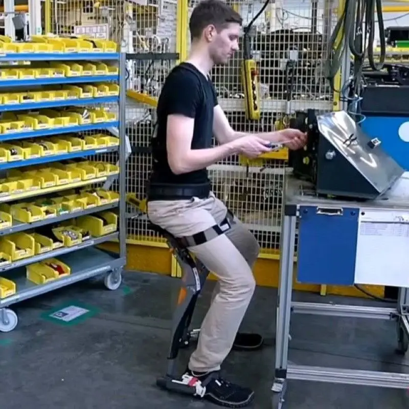 Tragbarer Sitz verstellbar Erwachsenen Gehhilfe Bein Trainer aus tragbaren Klapp hocker Möbel Gartens tuhl Angeln Arbeit im Freien Image