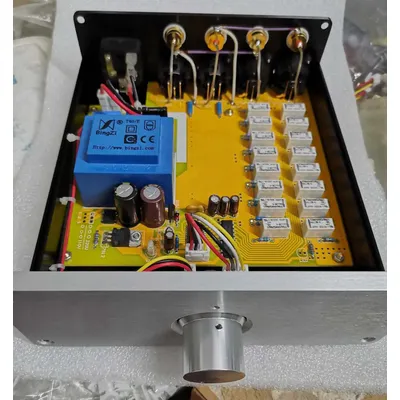 High-präzision relais volumen controller / balance potentiometer/ausgewogene vorne bühne/passive Image