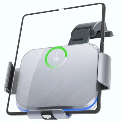 Für Galaxy Z Fold 4 3 2 Telefon halter für Auto Dual Coil Wireless Ladegerät für Samsung W22 W21 Image