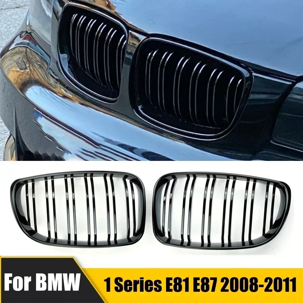 Renn grill Auto Front gitter Stoßstange Motorhaube Nieren gitter abs für BMW 1er E81 E87 E82 E88 128i 130i 135i 04-11 Image