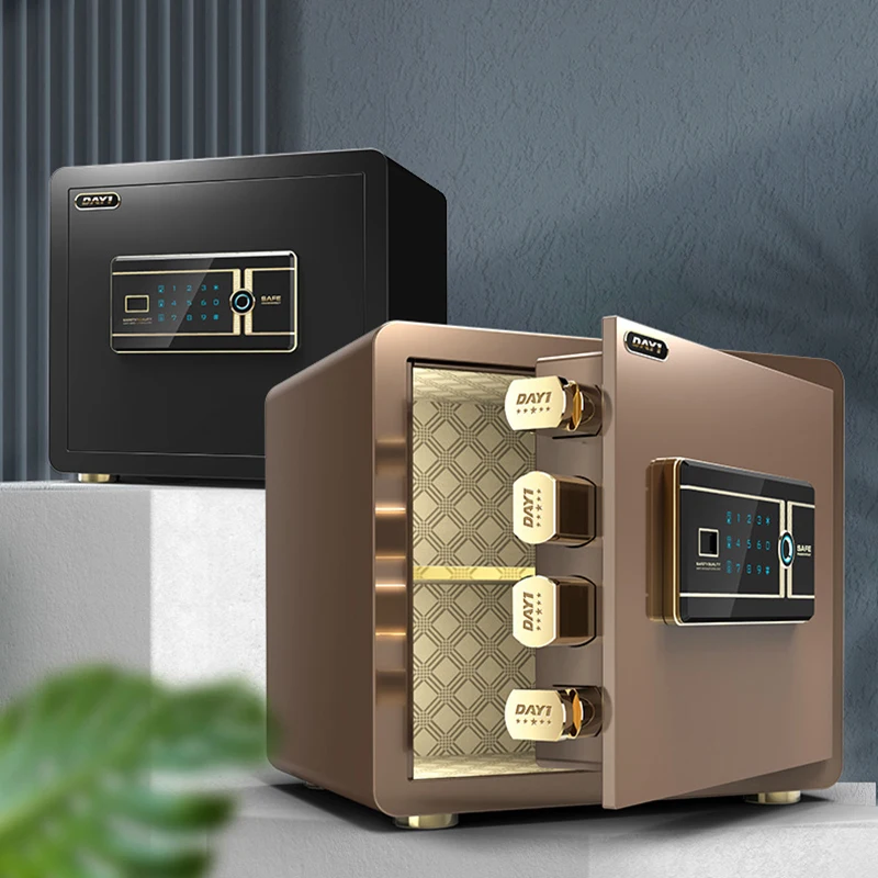 Elektronisches Passwort digitaler Safe Passwort Anti-Diebstahl Finger abdruck unsichtbares Passwort Büros chmuck mit Schloss Alarms chrank