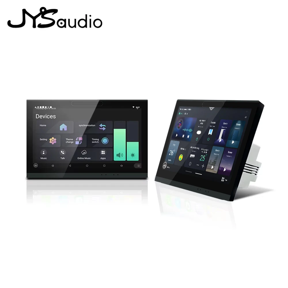 Wandmontage-Verstärkerbildschirm, 7 Zoll, Musik-Bedienfeld, AMP-Equalizer, 4 Stück, 30 Watt, Deckenlautsprecher für Heim-Surround-System Image