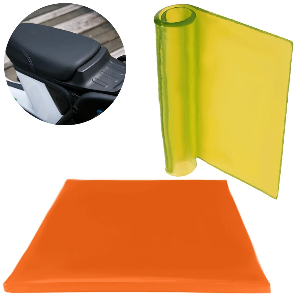 Gel elastisches Kissen bequemes Motorrad Sitz Gel Pad reduzieren Müdigkeit Kühlung DIY Sattel kissen Motorrad Roller weiches Gel Kissen