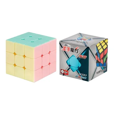 Sengso speed cube 3x3 macaron serie sticker less magischer würfel beruf puzzle hohe qualität kinder Image