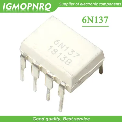 10 teile/los 6N137 DIP8 DIP DIP-8 neue und original IC Image
